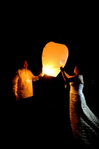 wedding sky lantern